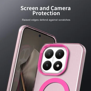 Калъф MagSafe – Xiaomi 15T – Techsuit CandyCase – Розов