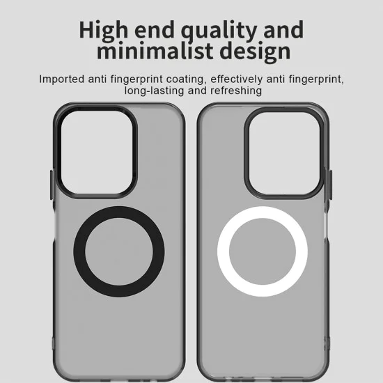Калъф MagSafe – Xiaomi Redmi 15C 4G / 15C 5G / Poco C85 4G – Techsuit CandyCase – Черен