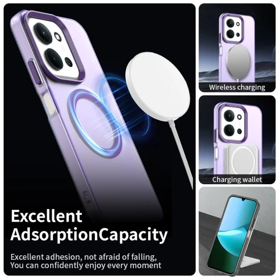 Калъф MagSafe – Xiaomi Redmi 15C 4G / 15C 5G / Poco C85 4G – Techsuit CandyCase – Лилав
