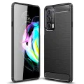 Калъф за Motorola Edge 20 - Carbon Silicone - Черен