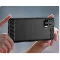 Калъф за Motorola Edge 30 Neo - Carbon Silicone - Черен