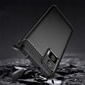 Калъф за Motorola Edge 30 Neo - Carbon Silicone - Черен