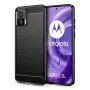 Калъф за Motorola Edge 30 Neo - Carbon Silicone - Черен