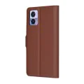 Калъф за Motorola Edge 30 Neo - Кожено Протектор - Кафяв