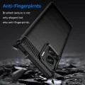 Калъф за Motorola Edge 30 Ultra - Carbon Silicone - Черен