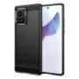 Калъф за Motorola Edge 30 Ultra - Carbon Silicone - Черен