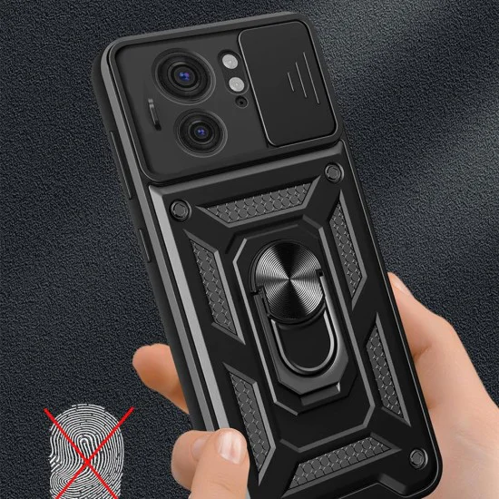 Калъф за Motorola Edge 40 / Edge (2023) - CamShield Series - черен