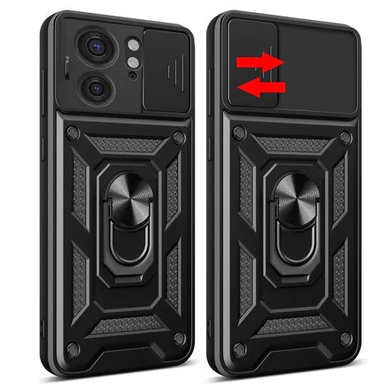 Калъф за Motorola Edge 40 / Edge (2023) - CamShield Series - черен
