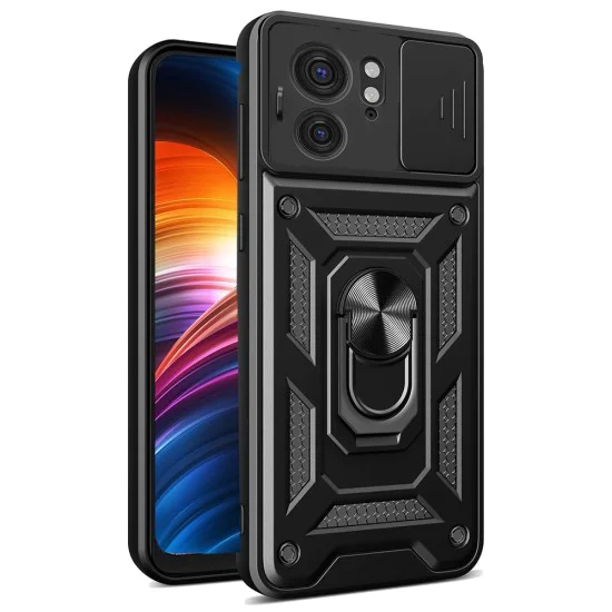 Калъф за Motorola Edge 40 / Edge (2023) - CamShield Series - черен