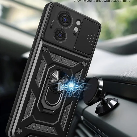 Калъф за Motorola Edge 40 / Edge (2023) - CamShield Series - черен