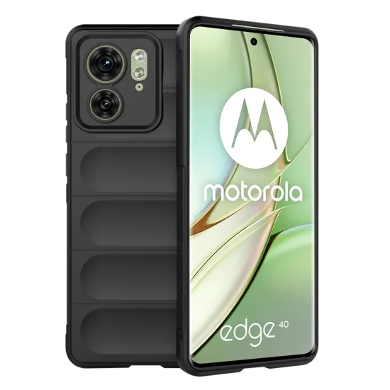 Калъф за Motorola Edge 40 / Edge (2023) - Magic Shield - Черен