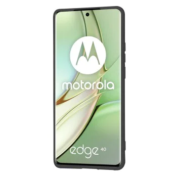 Калъф за Motorola Edge 40 / Edge (2023) - SoftFlex - Черен