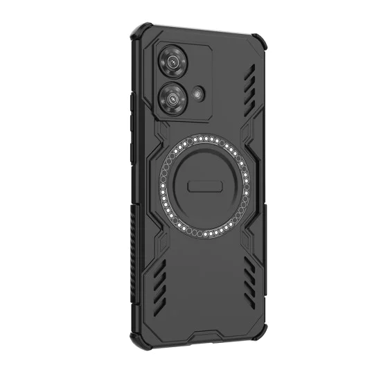 Калъф за Motorola Edge 40 Neo - ArmorMag Case - черен