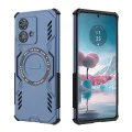 Калъф за Motorola Edge 40 Neo - ArmorMag Case - син