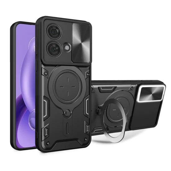 Калъф за Motorola Edge 40 Neo - CamGuard Pro - черен