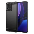Калъф за Motorola Edge 40 Neo - Carbon Silicone - Черен