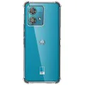 Калъф за Motorola Edge 40 Neo - Удароустойчив прозрачен силикон - прозрачен
