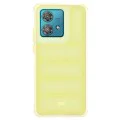 Калъф за Motorola Edge 40 Neo - Wave Shield - Жълт