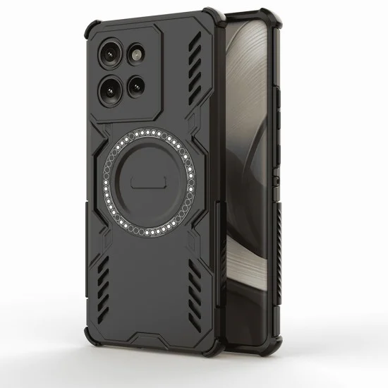 Калъф за Motorola Edge 50 - ArmorMag Case - Черен