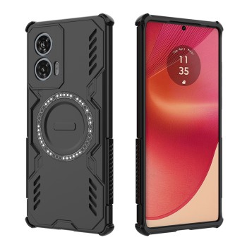 Калъф за Motorola Edge 50 Fusion - ArmorMag Case - черен Калъф за Motorola Edge 50 Fusion - ArmorMag Case - черен