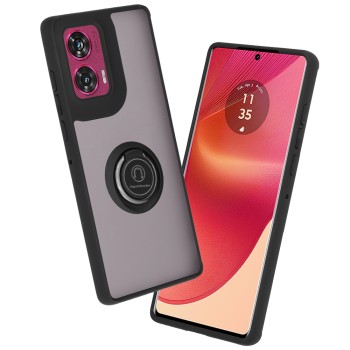 Калъф за Motorola Edge 50 Fusion - Glinth - Черен