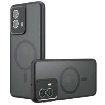 Калъф за Motorola Edge 50 Fusion - PureFrost MagSafe - Черен