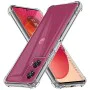 Калъф за Motorola Edge 50 Fusion - Удароустойчив прозрачен силикон - прозрачен