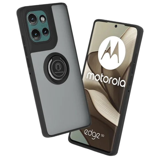 Калъф за Motorola Edge 50 - Glinth - Черен