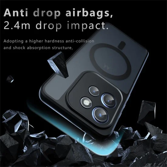 Калъф за Motorola Edge 50 Neo / 60 Neo / ThinkPhone 25 - Techsuit PureFrost MagSafe - Матово черен