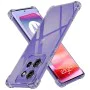 Калъф за Motorola Edge 50 Neo / Edge 60 Neo / Motorola ThinkPhone 25 - Techsuit - Удароустойчив Clear Silicone - Опушено Черен