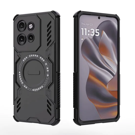 Калъф за Motorola Edge 50 Neo / Motorola ThinkPhone 25 - ArmorMag Case - Черен