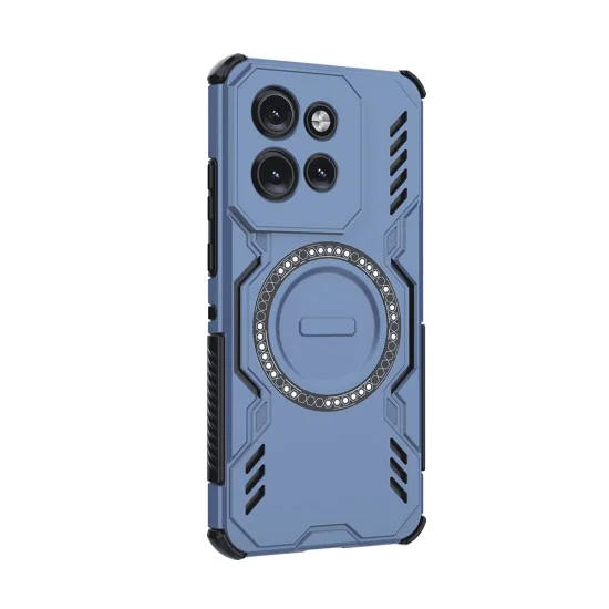 Калъф за Motorola Edge 50 Neo / Motorola ThinkPhone 25 - ArmorMag Case - Син