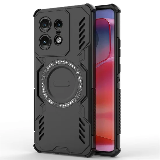 Калъф за Motorola Edge 50 Pro - ArmorMag Case - черен