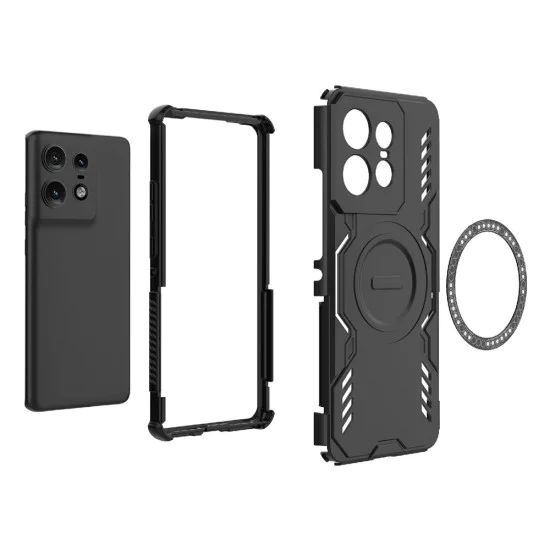 Калъф за Motorola Edge 50 Pro - ArmorMag Case - черен