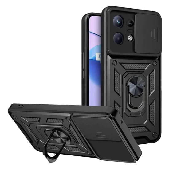 Калъф за Motorola Edge 50 Pro - CamShield Series - черен