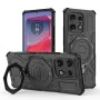 Калъф за Motorola Edge 50 Pro - Carbon Shield PRO - Черен
