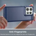 Калъф за Motorola Edge 50 Pro - Carbon Silicone - Черен