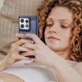 Калъф за Motorola Edge 50 Pro - Carbon Silicone - Черен