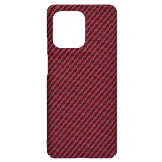 Калъф за Motorola Edge 50 Pro - Carbonite FiberShell - Червен