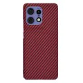 Калъф за Motorola Edge 50 Pro - Carbonite FiberShell - Червен