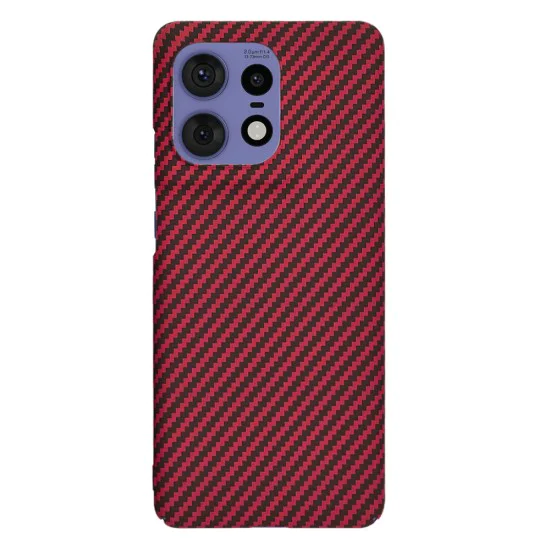 Калъф за Motorola Edge 50 Pro - Carbonite FiberShell - Червен