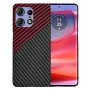 Калъф за Motorola Edge 50 Pro - Carbonite FiberShell - Red Vortex