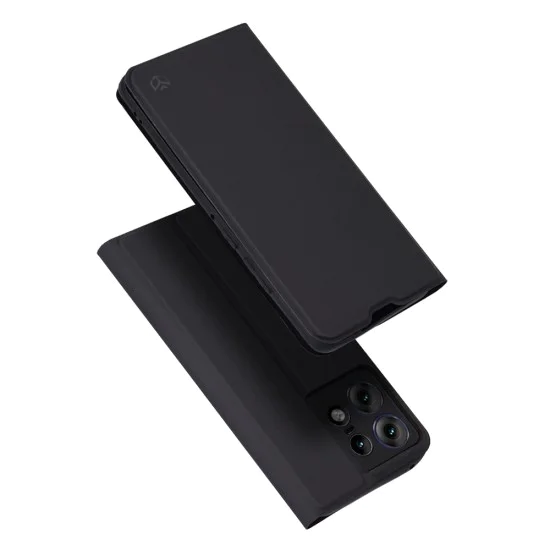 Калъф за Motorola Edge 50 Pro - Magskin Book - Черен