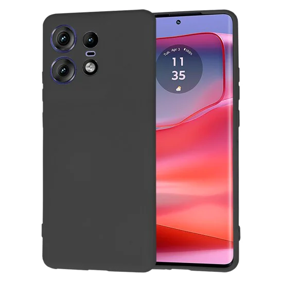 Калъф за Motorola Edge 50 Pro - SoftFlex - Черен
