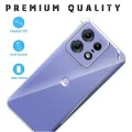 Калъф за Motorola Edge 50 Pro - Удароустойчив Clear Clear Silicone - Clear