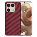 Калъф за Motorola Edge 50 Ultra - Carbonite FiberShell - Червен