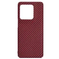 Калъф за Motorola Edge 50 Ultra - Carbonite FiberShell - Червен