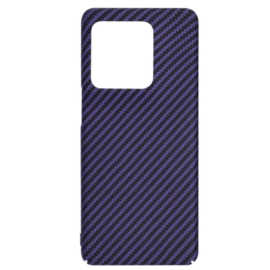 Калъф за Motorola Edge 50 Ultra - Carbonite FiberShell - Лилав