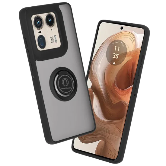 Калъф за Motorola Edge 50 Ultra - Glinth - Черен