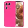 Калъф за Motorola Edge 50 Ultra - Techsuit - SoftFlex - Ярко розов
